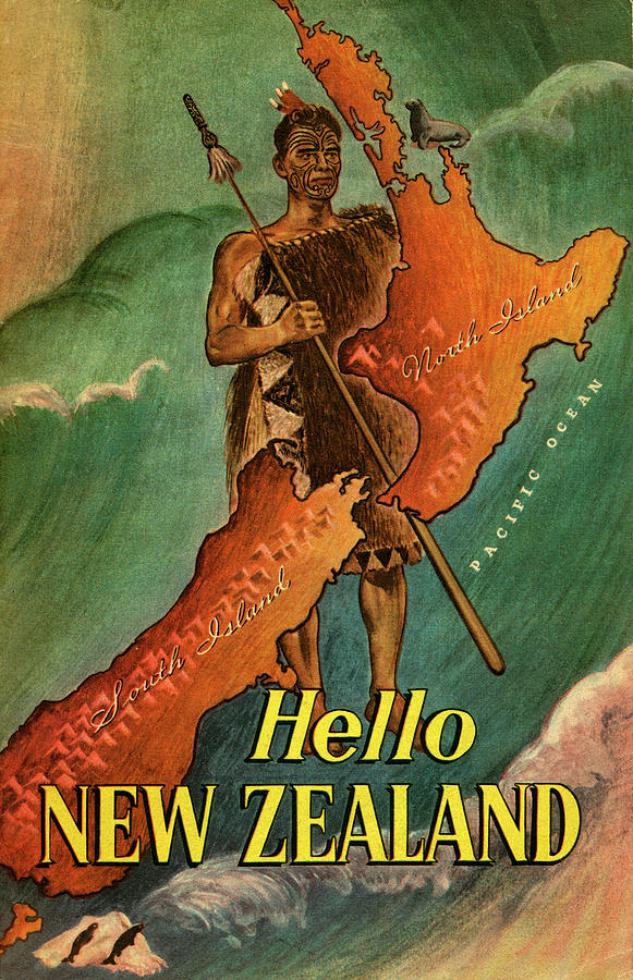 Hello New Zealand Photograph by Jim Heimann Collection