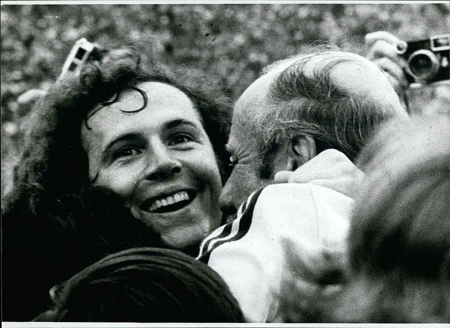 Helmut Schon, Former Coach Of German Football National Team Photograph ...