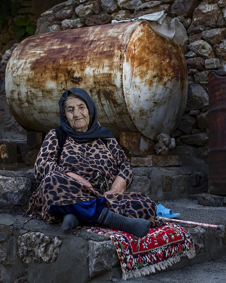 Helpless Woman Photograph by Mansoor Rezaeizade