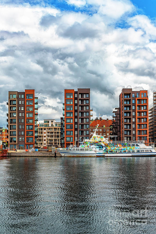 Helsingborg New Luxury Apartment Blocks Photograph