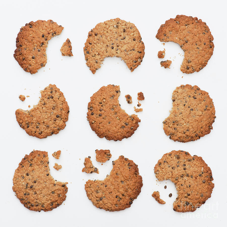 Hemp Seed Cookies Photograph by Tim Gainey