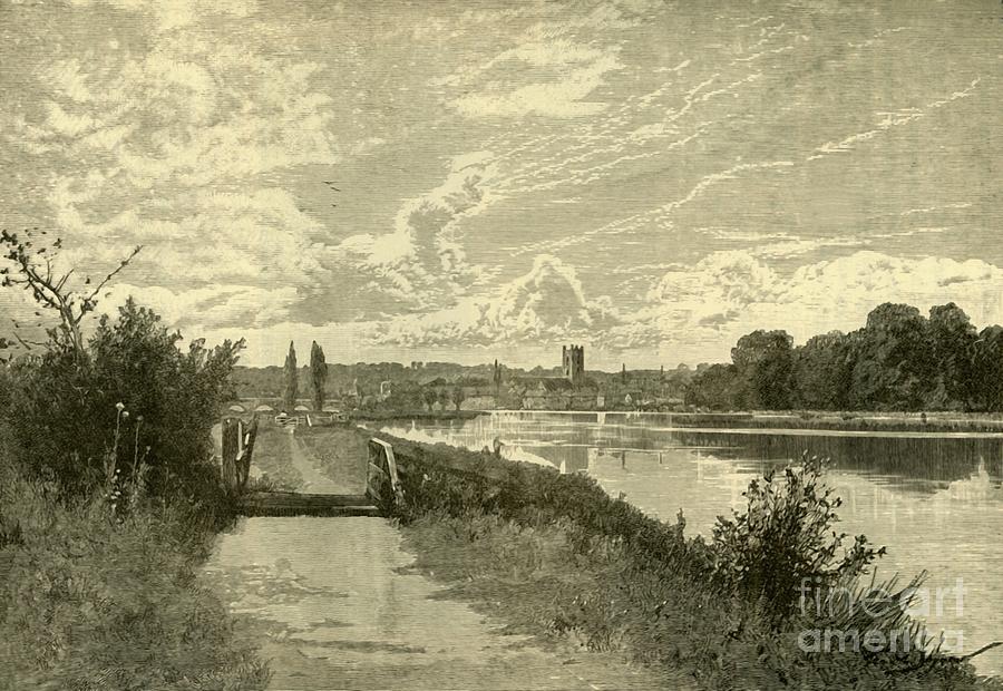 Henley-on-thames Drawing by Print Collector