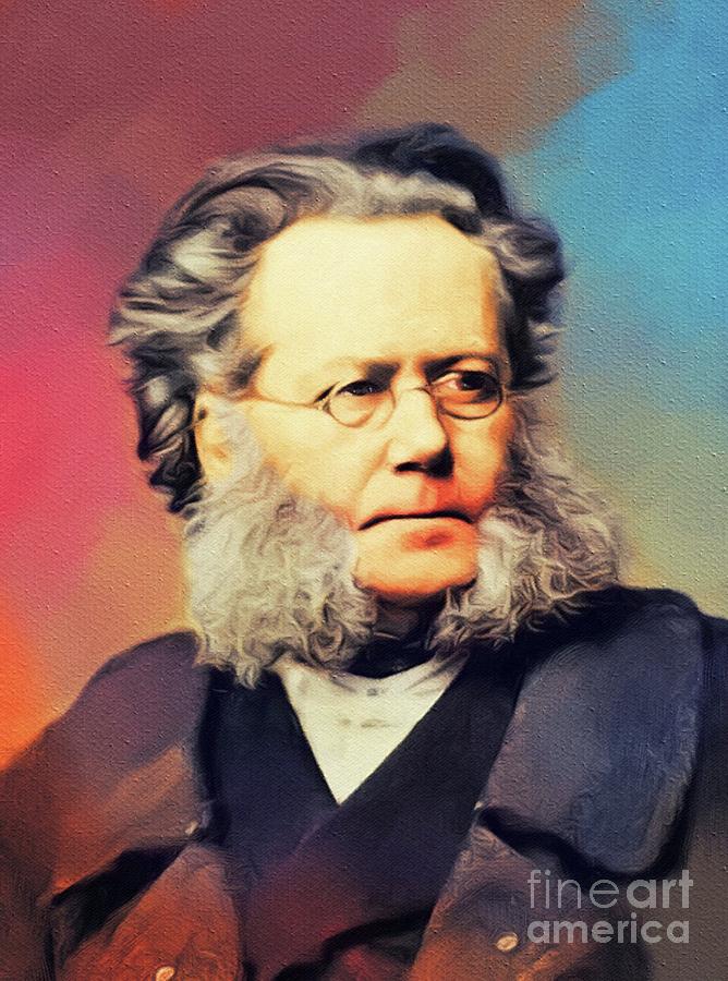 Henrik Ibsen, Norwegian Playwright By Science Source