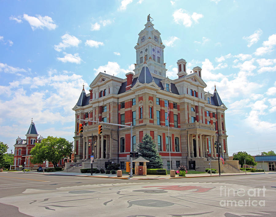 Henry County Courthouse 1166 Photograph by Jack Schultz