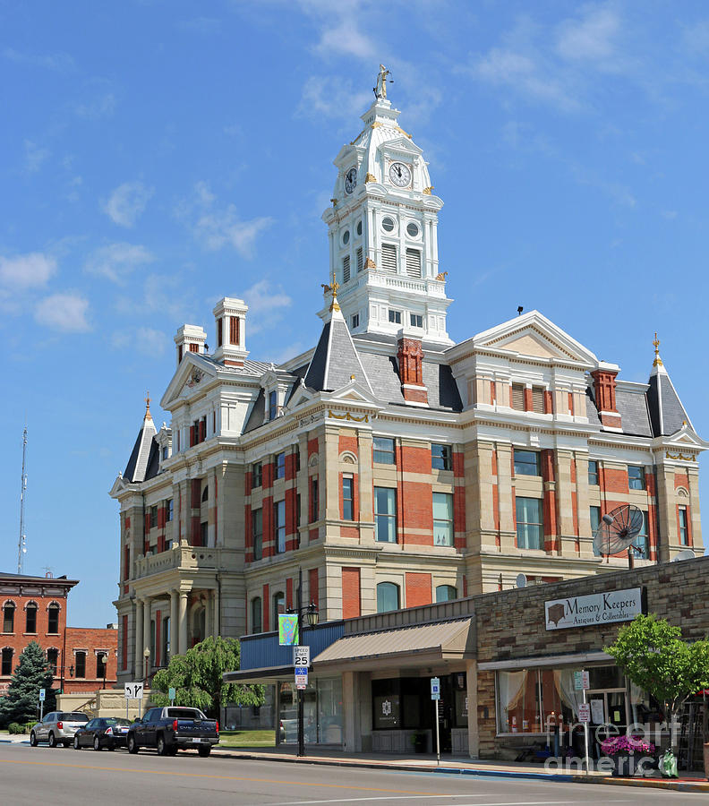 Henry County Courthouse  1172 Photograph by Jack Schultz