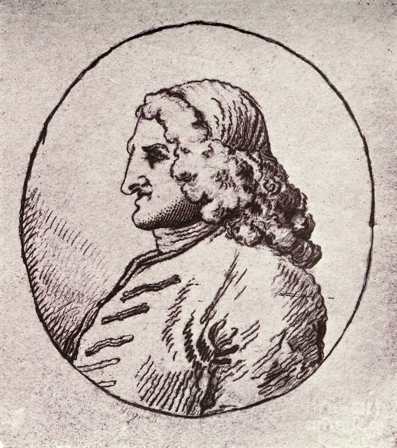 Henry Fielding Drawing by Print Collector