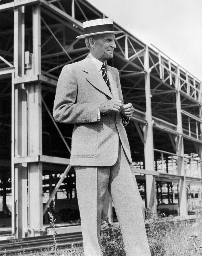 Henry Ford Photograph by Hulton Archive