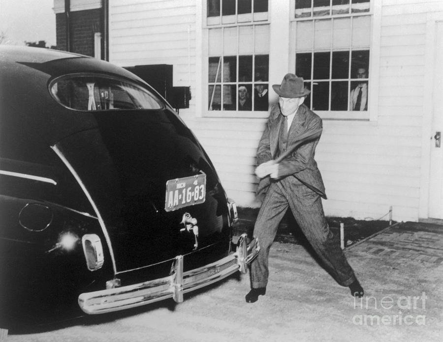 Henry Fords Soybean Car Photograph by Bettmann