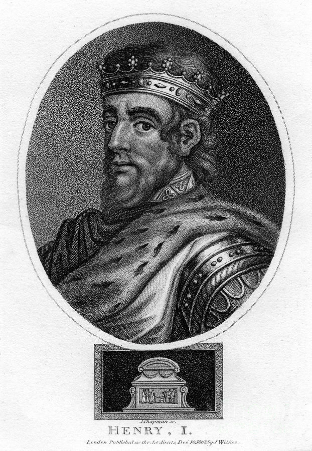 Henry I, King Of England, 1803.artist J Drawing by Print Collector