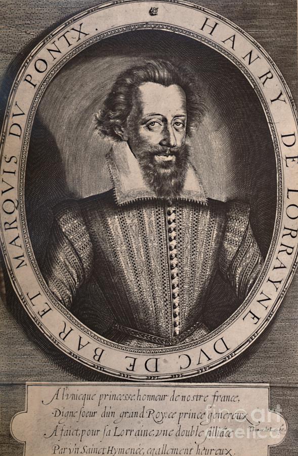 Henry II Duke Of Lorraine Late 16th Or Drawing by Print Collector