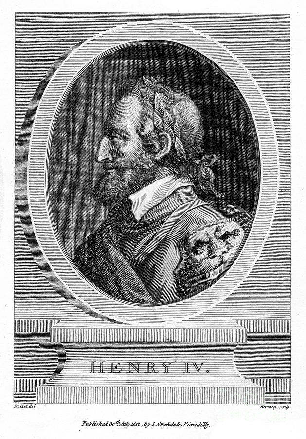 Henry Iv, King Of France, 1812.artist Drawing by Print Collector