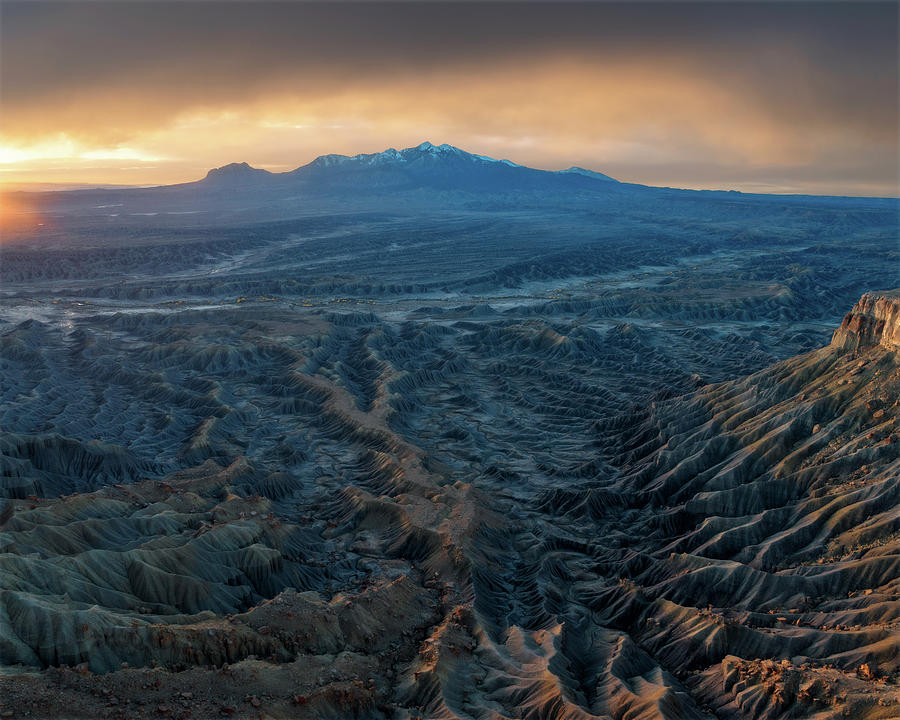Henry Mountain Sunrise Photograph by Dustin LeFevre