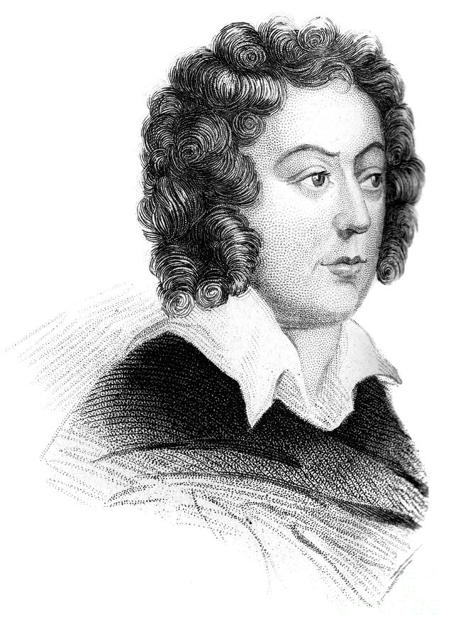 Henry Purcell, 17th Century English Drawing by Print Collector