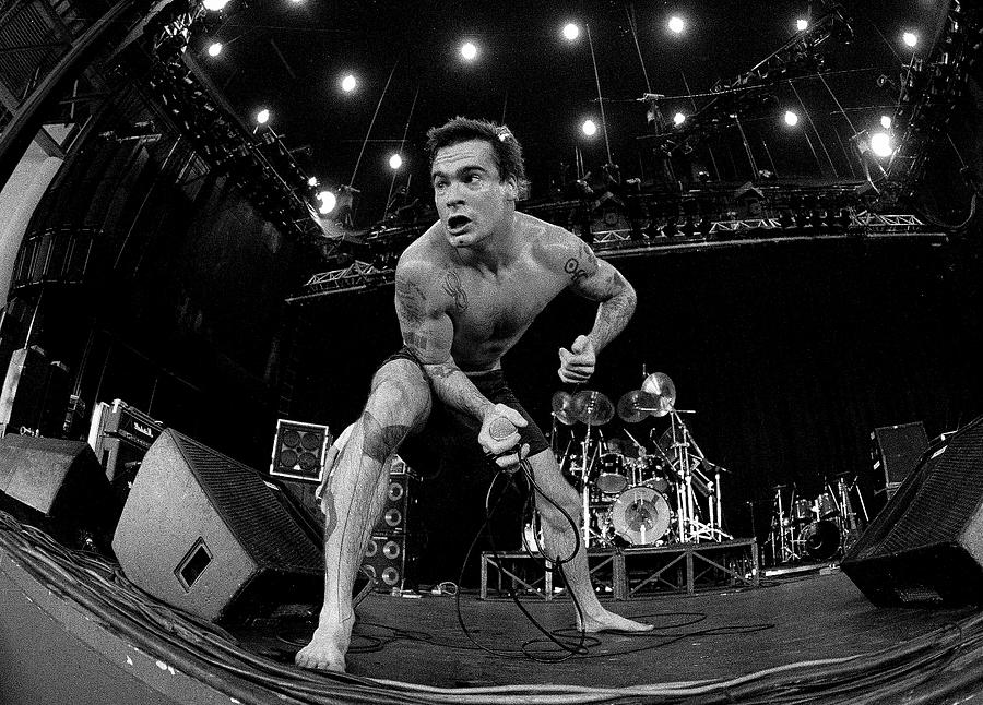 Henry Rollins Performs At Lollapalooza Photograph by Rick Diamond