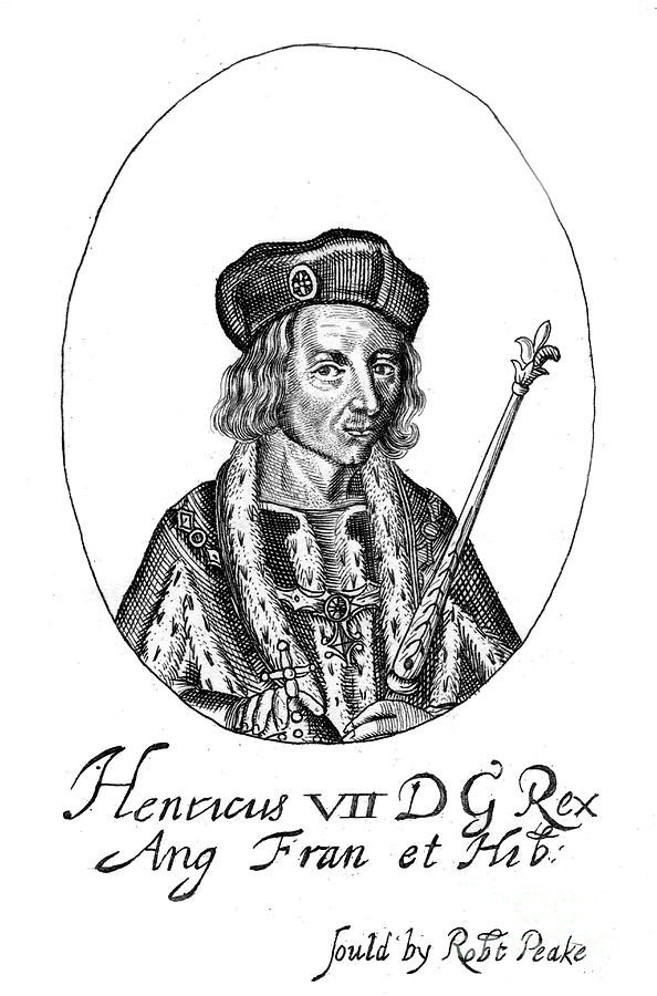 Henry Vii Of England, 17th Century Drawing by Print Collector