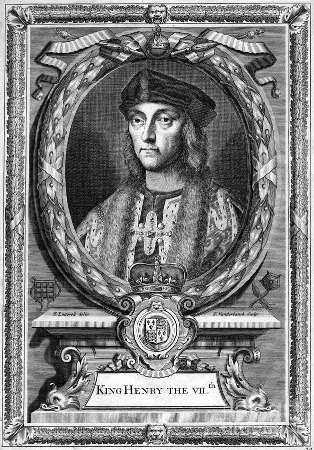 Henry Vii Of England, 17th Drawing by Print Collector
