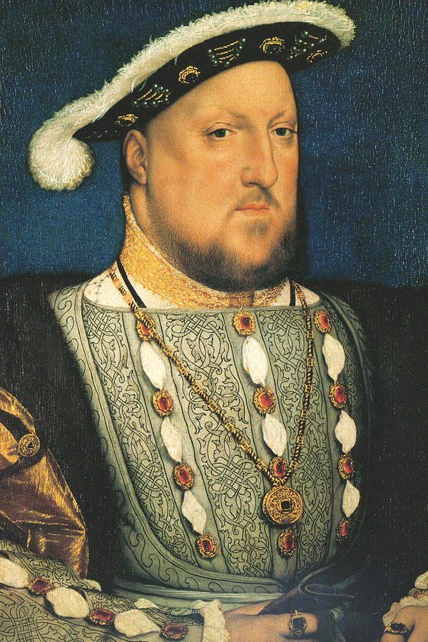 Henry Painting - Henry VIII, King of England by Hans Holbein the Younger