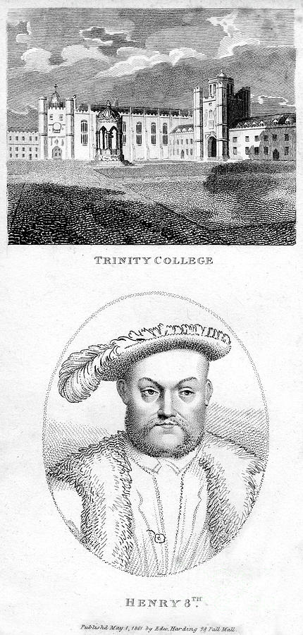 Henry Viii Of England, 1801 Drawing by Print Collector