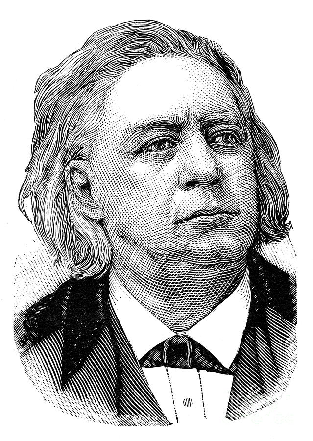 Henry Ward Beecher, American Drawing by Print Collector