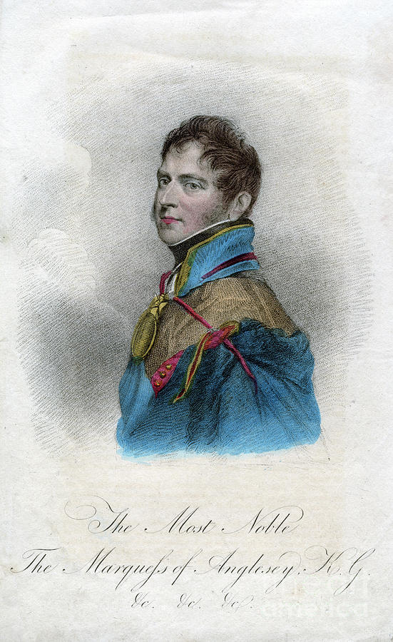 Henry William Paget, 1st Marquess Drawing by Print Collector