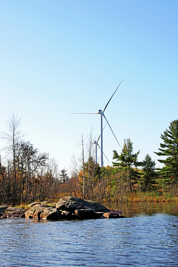 Henvey Inlet Wind Farm II Photograph by Debbie Oppermann