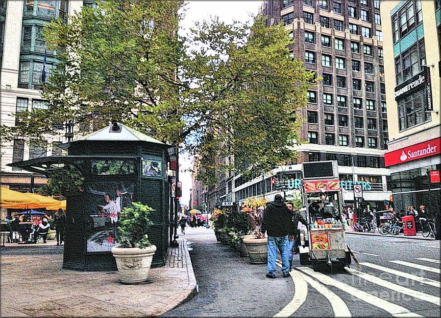 Herald Square NYC Painting Photograph by Sandra Huston