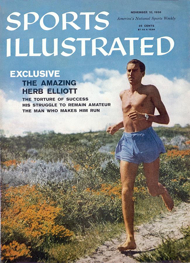 Herb Elliott, Track & Field Sports Illustrated Cover Photograph by Sports Illustrated