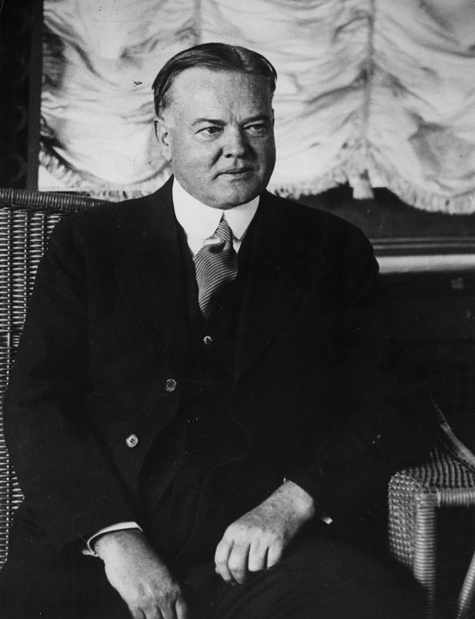 Herbert Hoover Photograph by General Photographic Agency