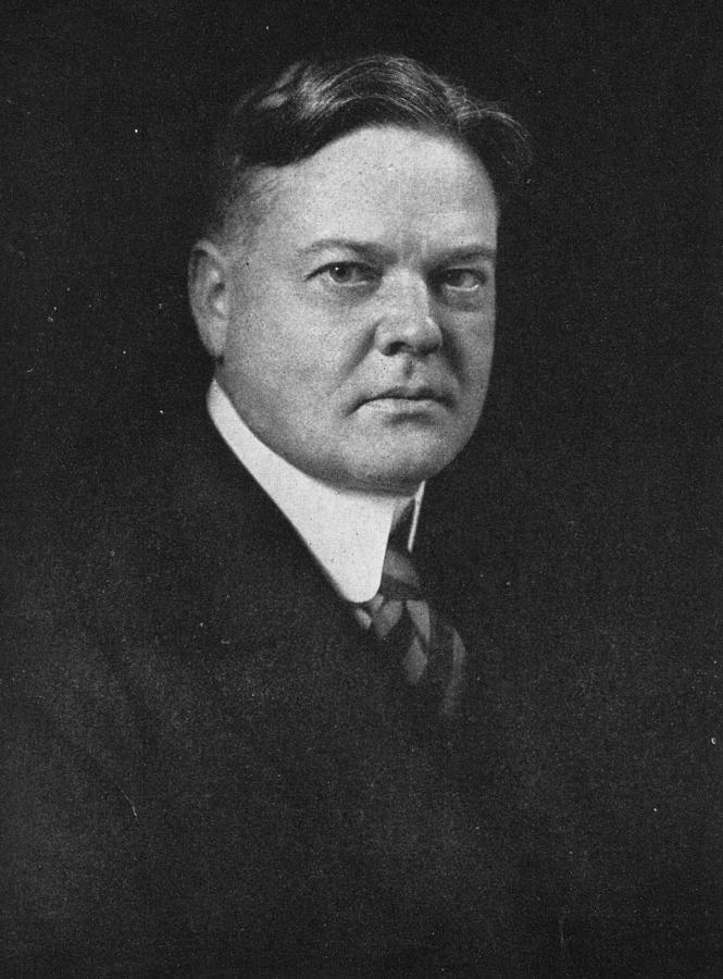 Herbert Hoover Photograph by Hulton Archive