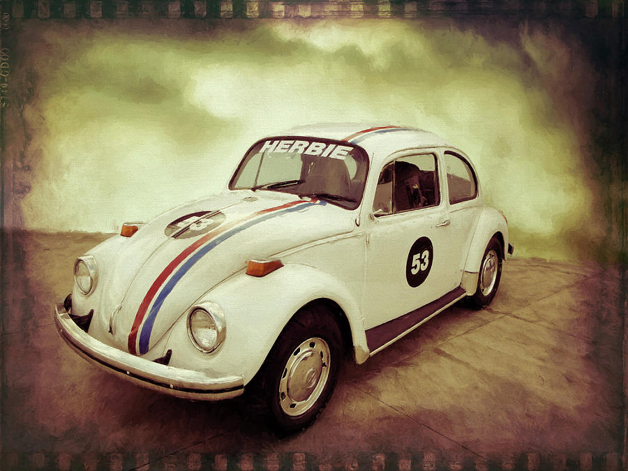 Herbie Digital Art by Rick Wicker