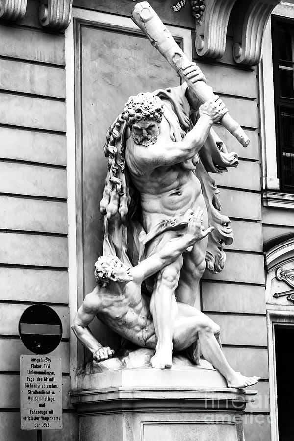 Hercules Slaying Augeas in Vienna Photograph by John Rizzuto