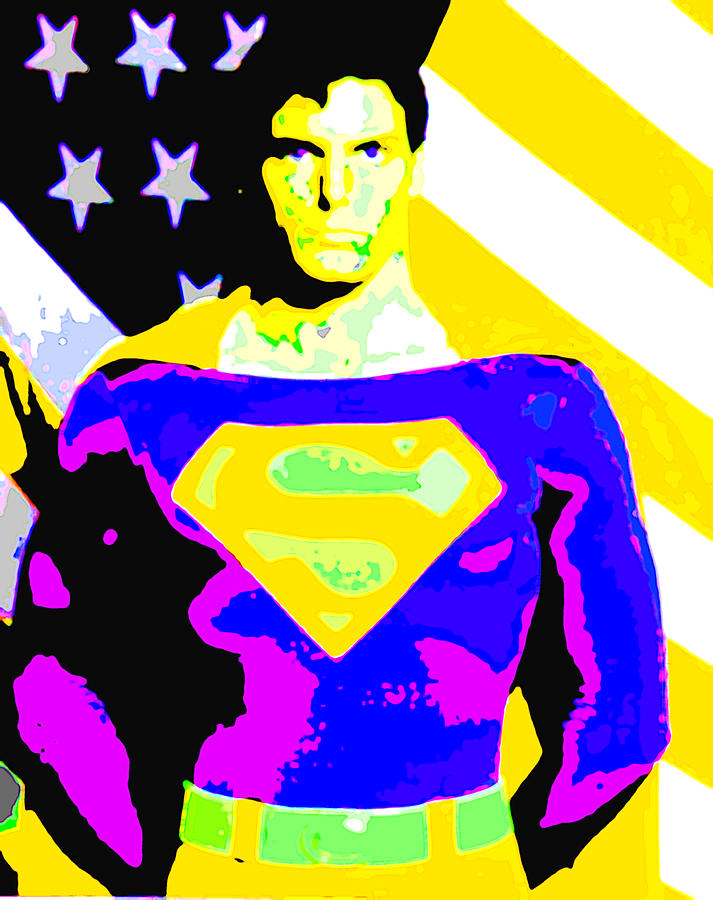 Here Comes A Superman Digital Art by Saad Hasnain