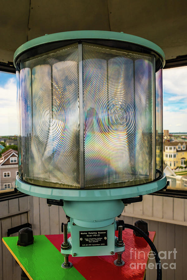 Hereford Inlet Lighthouse beacon by Nick Zelinsky Hereford Inlet Lighthouse beacon by Nick Zelinsky