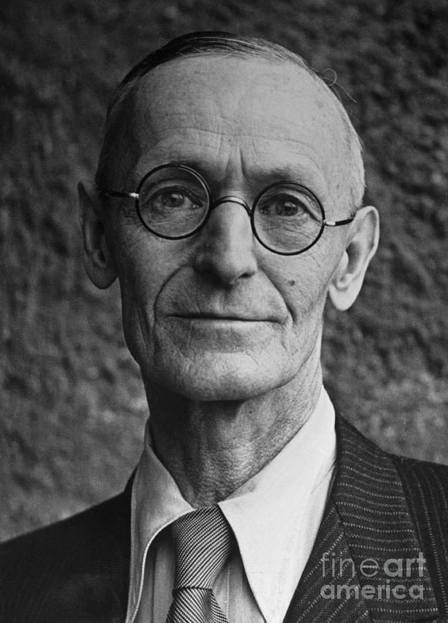 Hermann Hesse Photograph by Bettmann