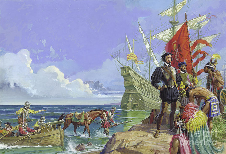 hernan cortes journey to the new world