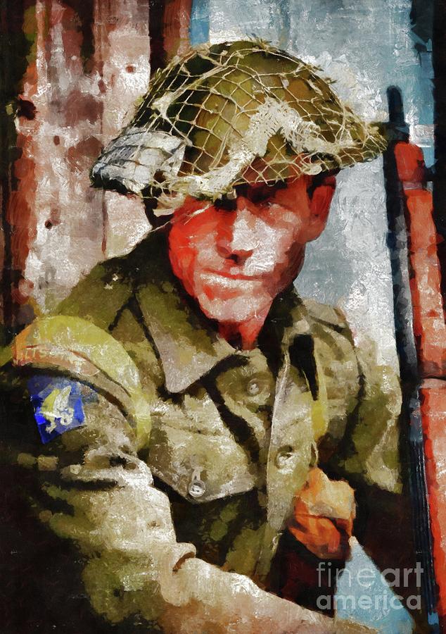 Hero of World War Two Painting by Esoterica Art Agency