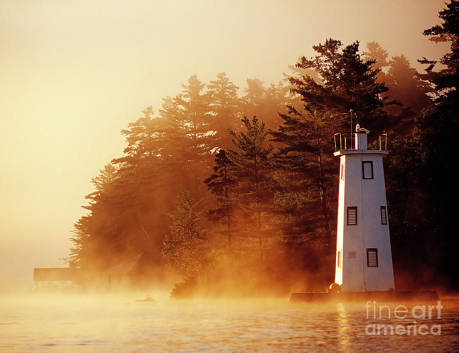 Herrick Cove Light at Dawn Photograph by Jim Block - Fine Art America