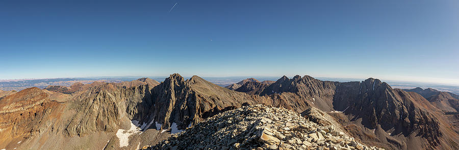 Hesperus Peak Summit Photograph by Jen Manganello