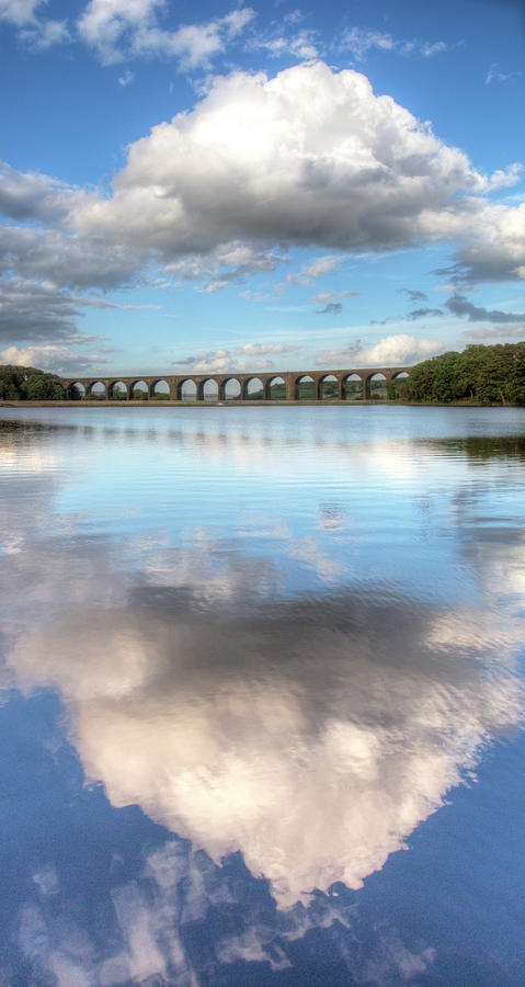 Hewenden Reservoir & Viaduct, Yorkshire Photograph by Steve Swis