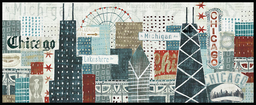 Hey Chicago Crop Sp Painting by Michael Mullan Hey Chicago Crop Sp Painting by Michael Mullan