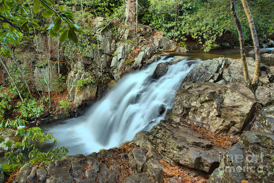 Hickory Run Falls Photograph by Adam Jewell