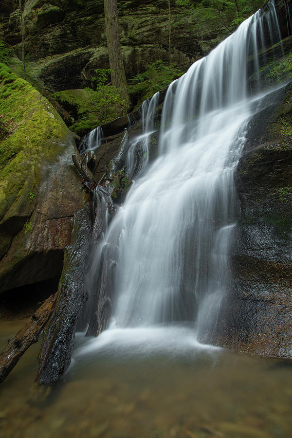 Hidden Falls near Cedar Falls, Hocking Hills State Park, OH Photograph
