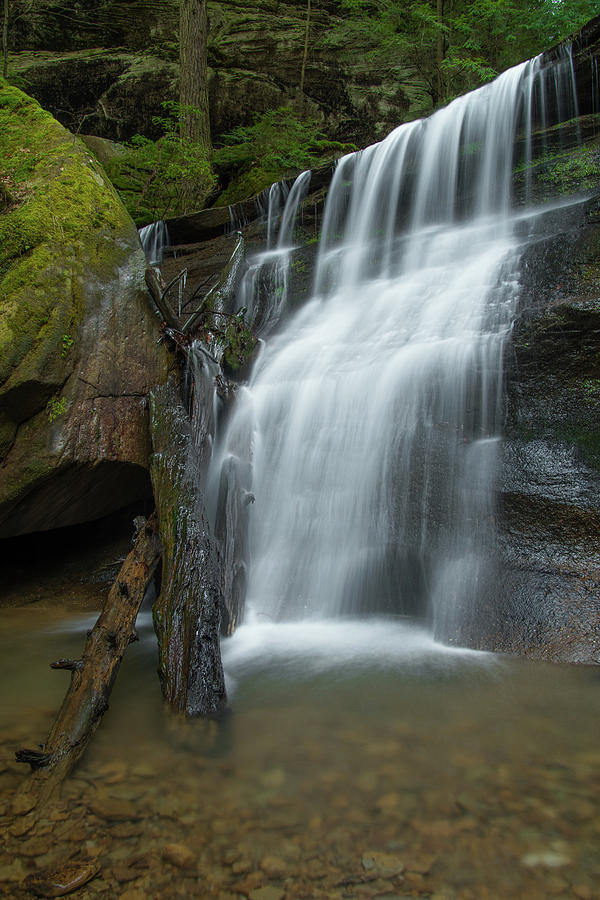 Hidden Falls near Cedar Falls, Hocking Hills State Park, Ohio
