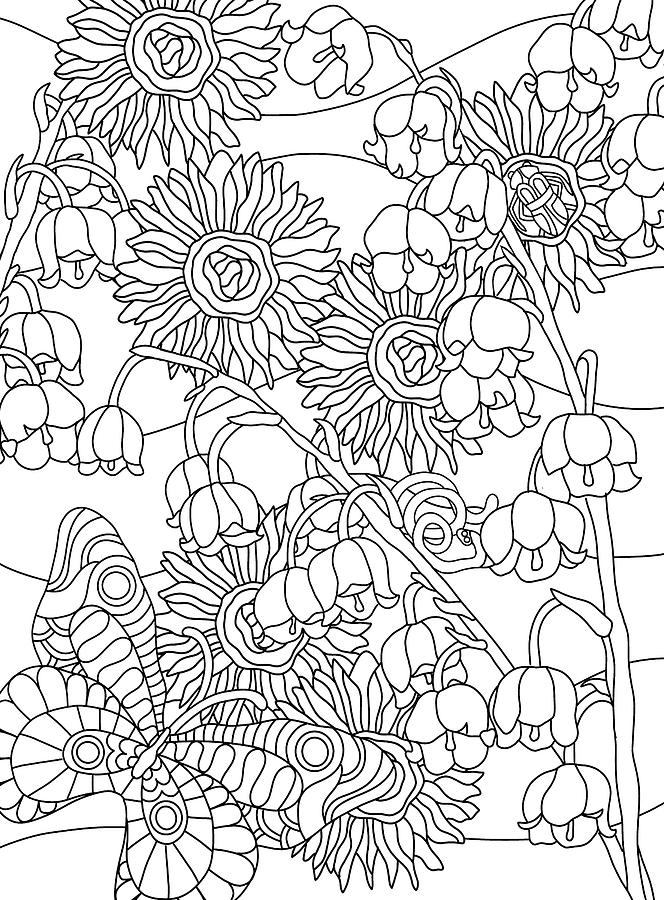 Coloring Books Drawing - Hidden Images Book A - 28 by Kathy G. Ahrens Coloring Books Drawing - Hidden Images Book A - 28 by Kathy G. Ahrens