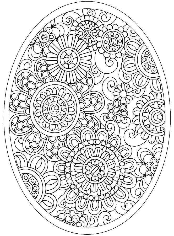 Coloring Books Drawing - Hidden Images Book A - 29 by Kathy G. Ahrens