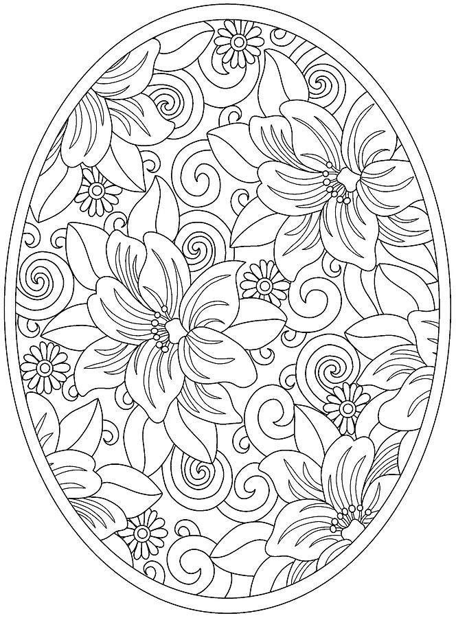 Coloring Books Drawing - Hidden Images Book A - 36 by Kathy G. Ahrens