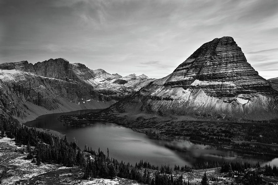 Hidden Lake Photograph by Jesse Estes