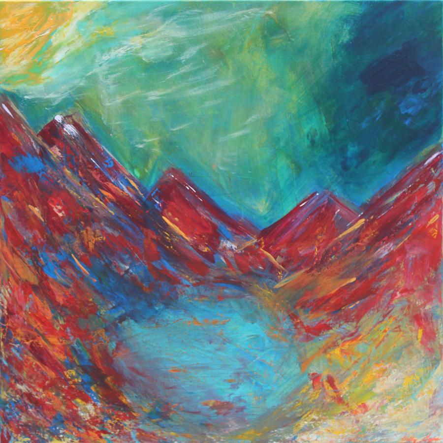 Hidden Taos Painting by Kelly Gowan Hidden Taos Painting by Kelly Gowan