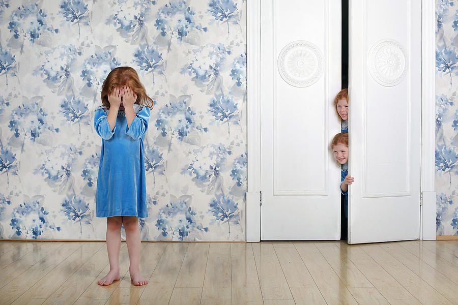 Hide-and-seek With Oneself 2 Photograph by Victoria Ivanova