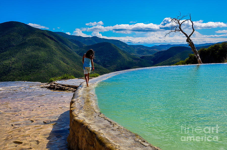 Hierve El Agua Oaxaca Mexico Photograph by Hugo Brizard - Yougophoto ...